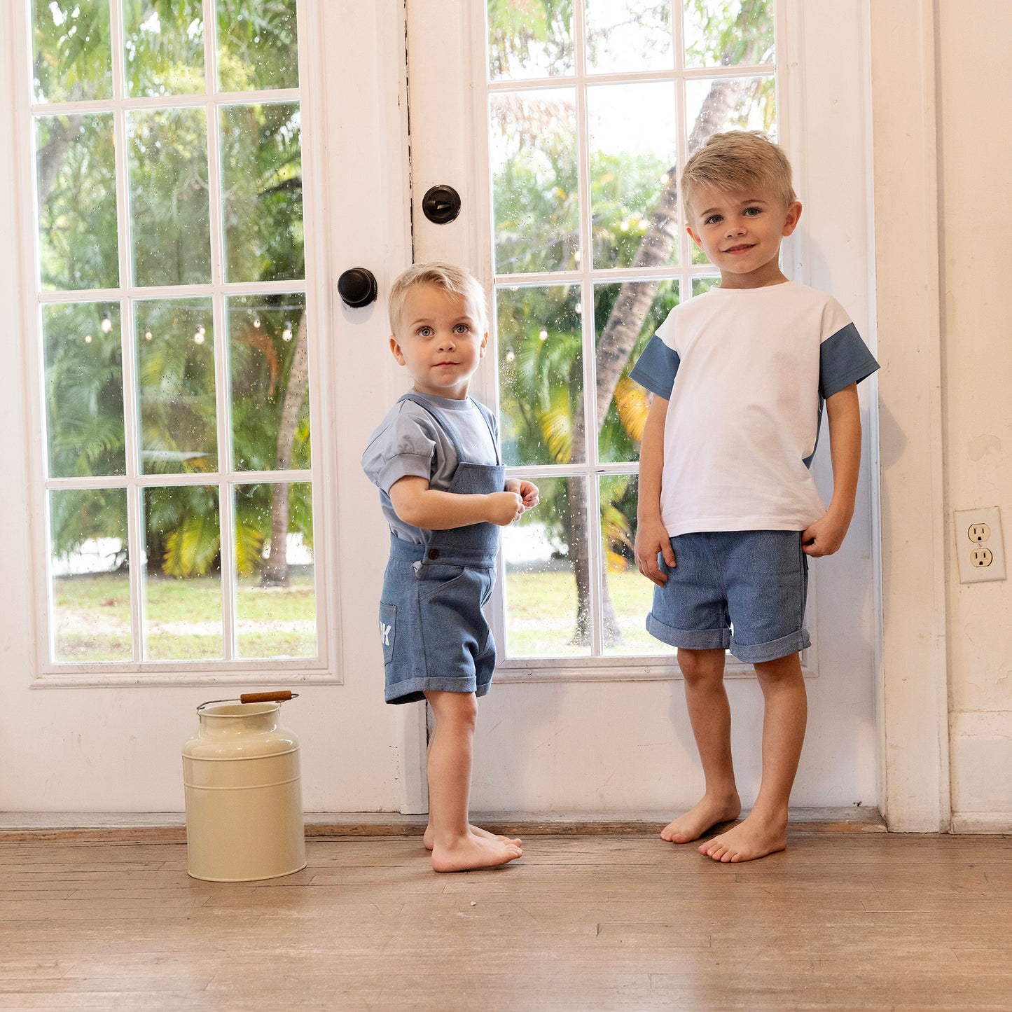 Hollis Denim Boy Short Pants