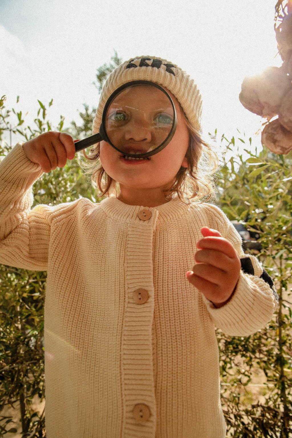 Winter Knit Baby Jumpsuit