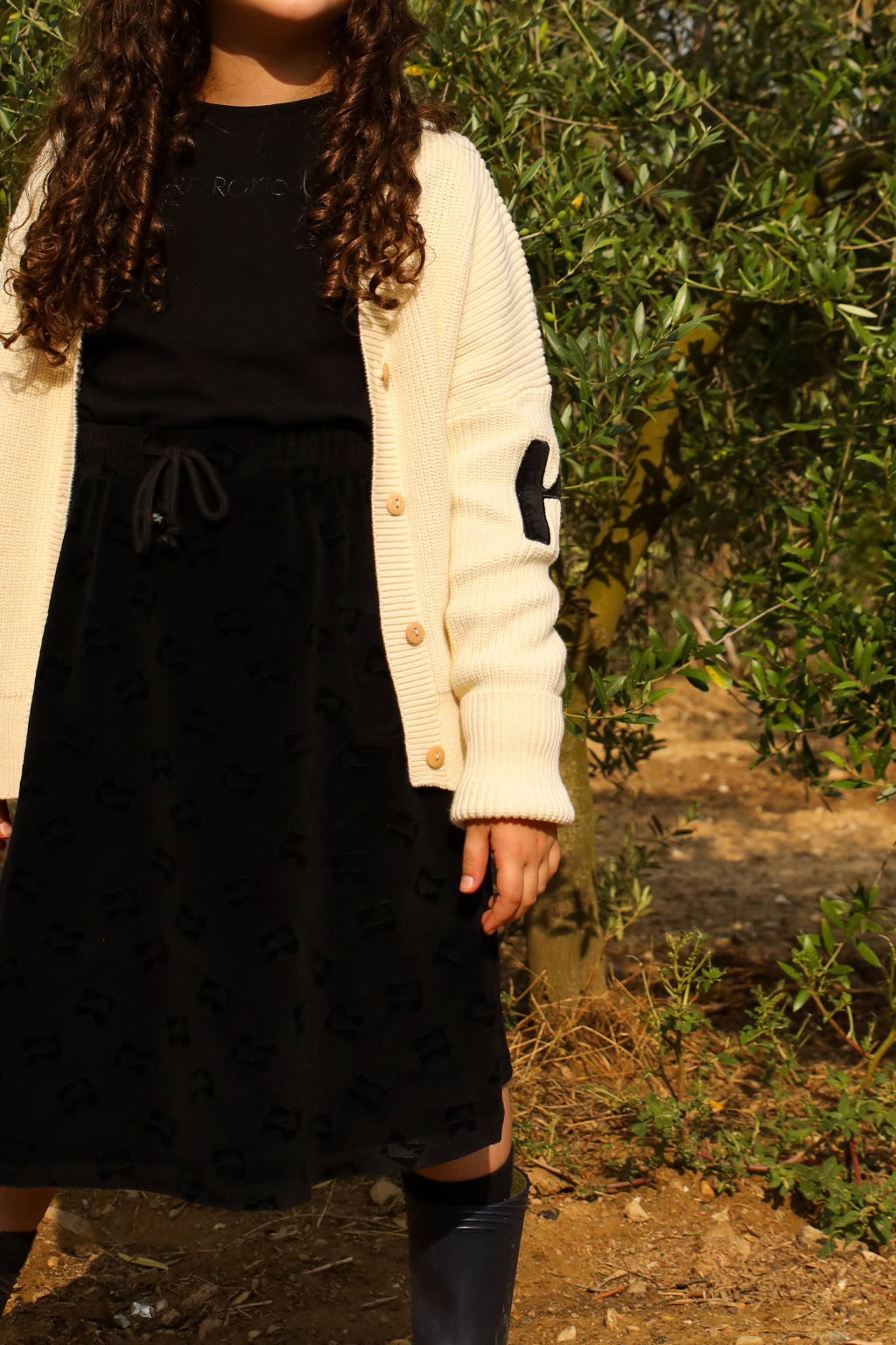 Winter Knit Button Cardigan
