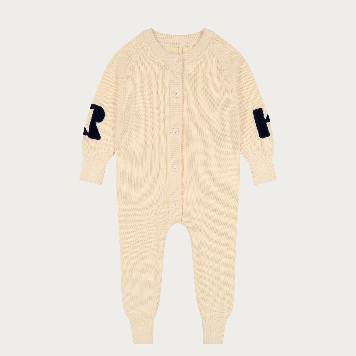 Winter Knit Baby Jumpsuit