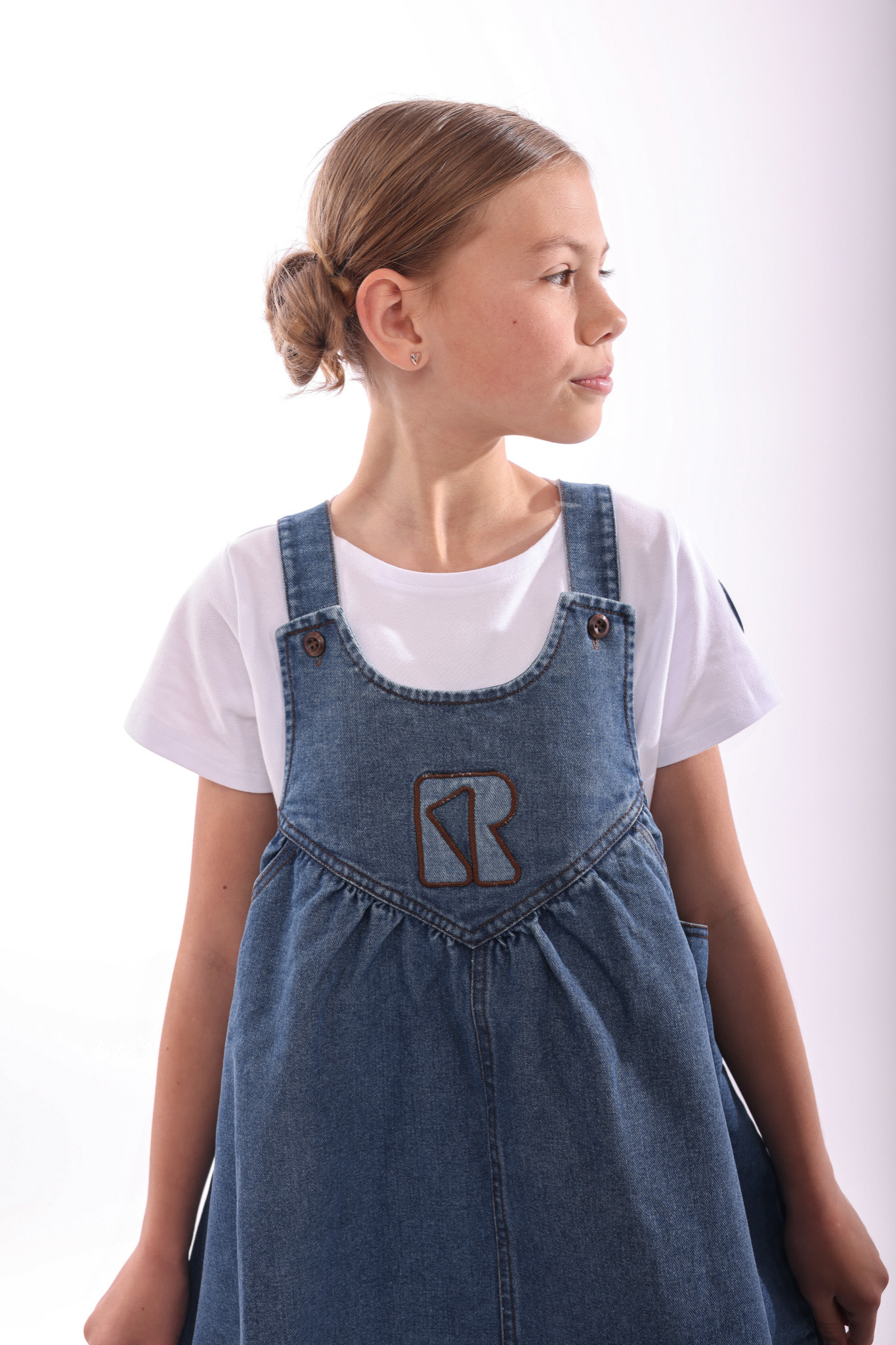 Cora Logo Patch Jean Jumper