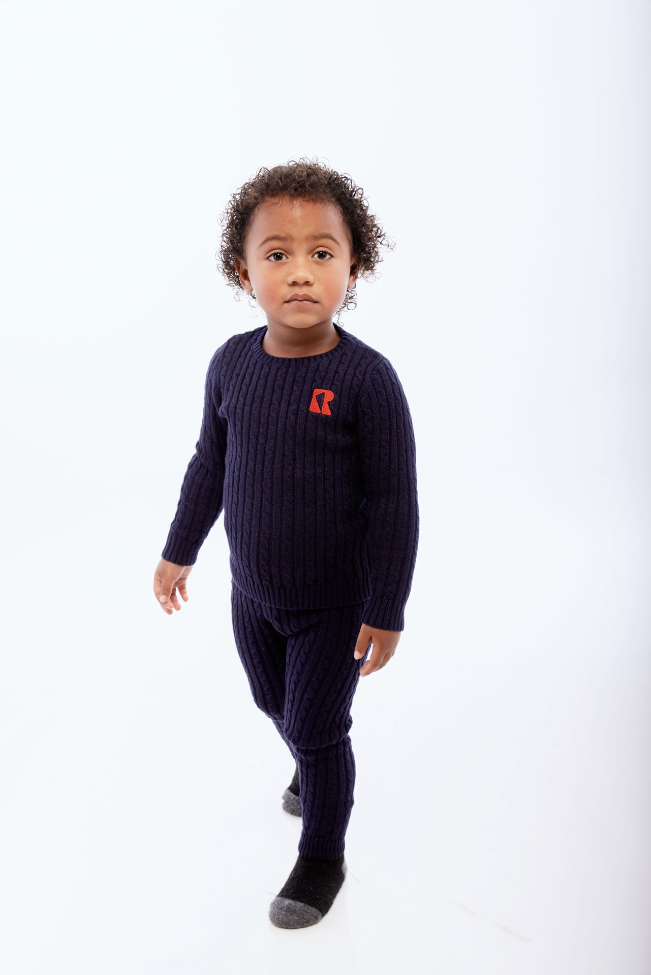 Aspen Cable Knit Baby Boy Set