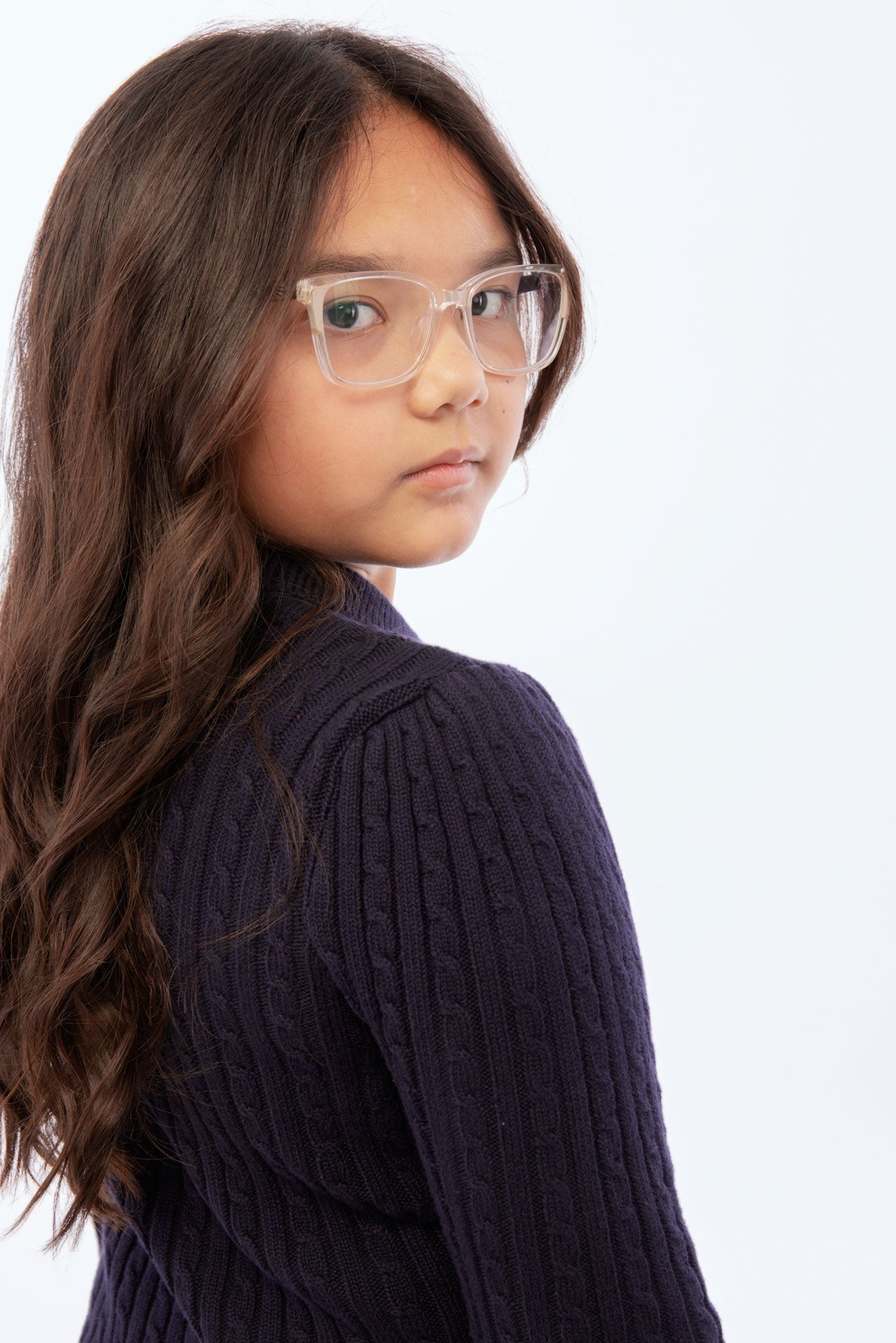 Aspen Cable Knit Collar Sweater