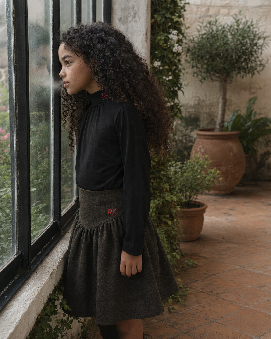 Camille Gathered Turtleneck - Website Exclusive
