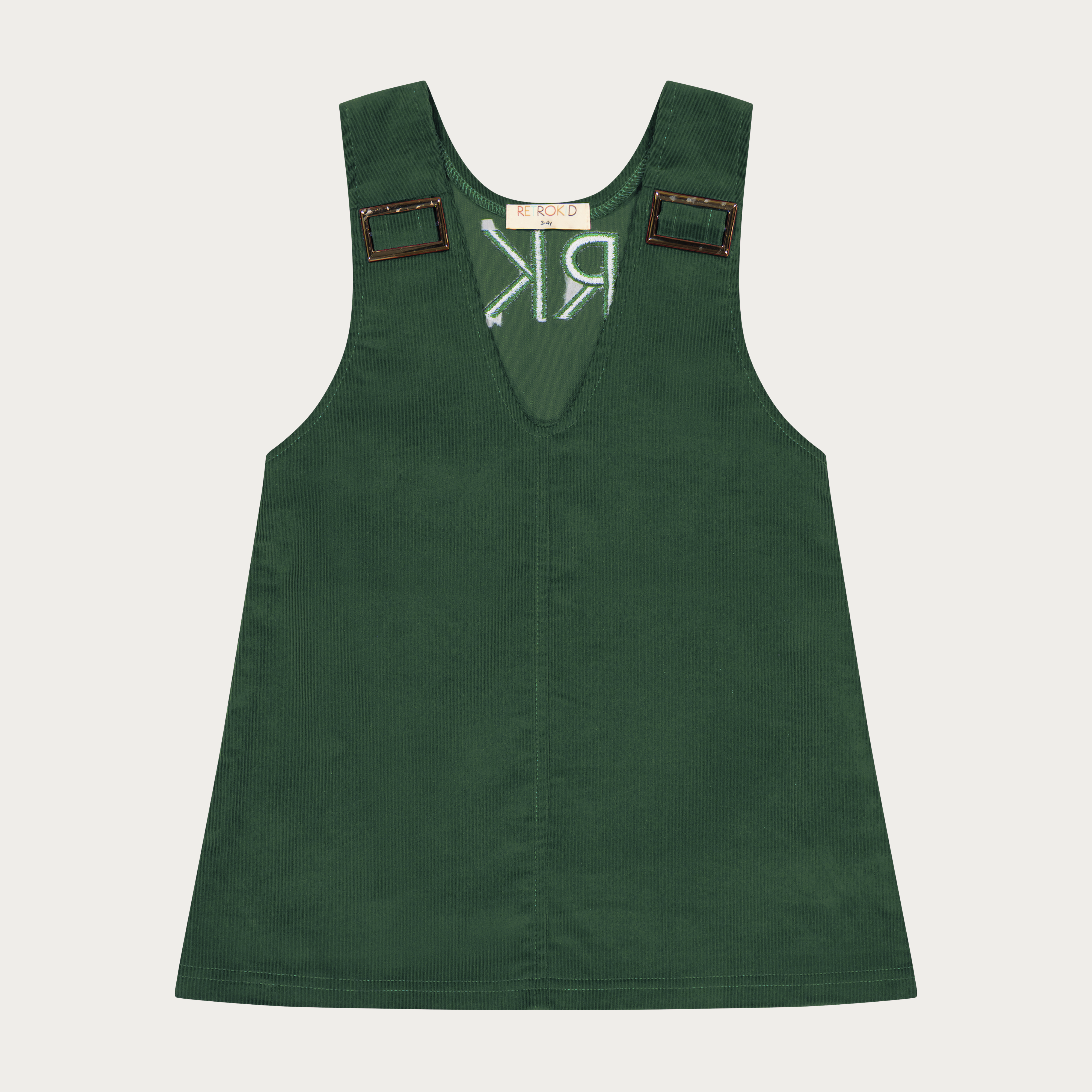 Hazel Cords Sleeveless Dress RetroKid Hazel Cords Sleeveless Dress RetroKid