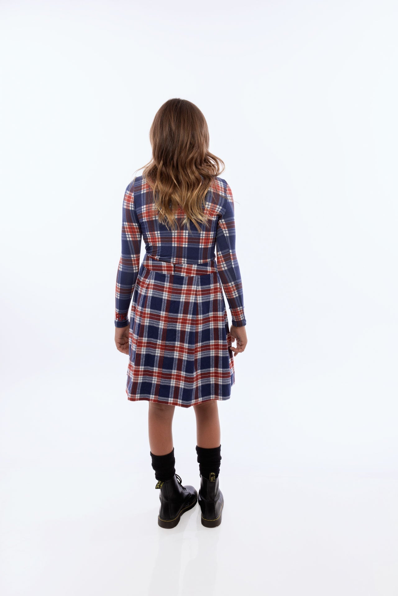 Margo Pleated Plaid Skirt