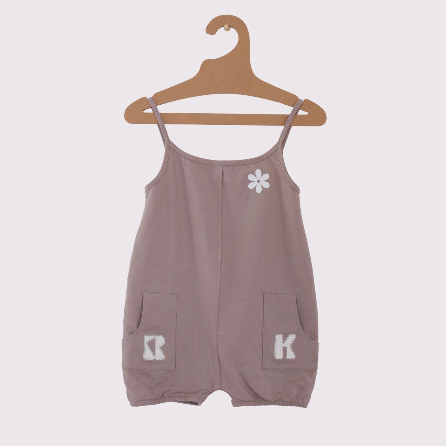 Mia French Terry Strap Romper