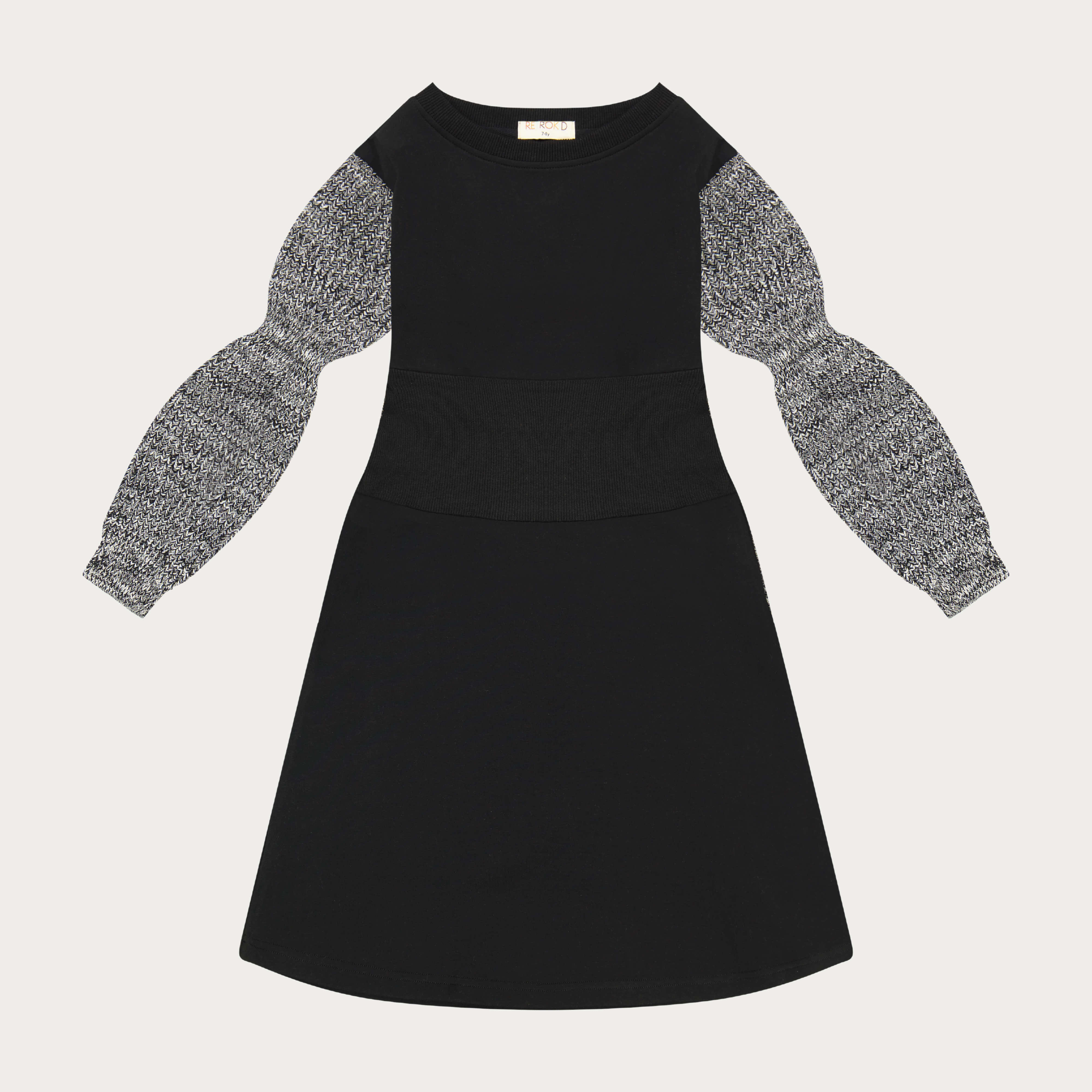 Nora Scuba Knit Waisted Dress