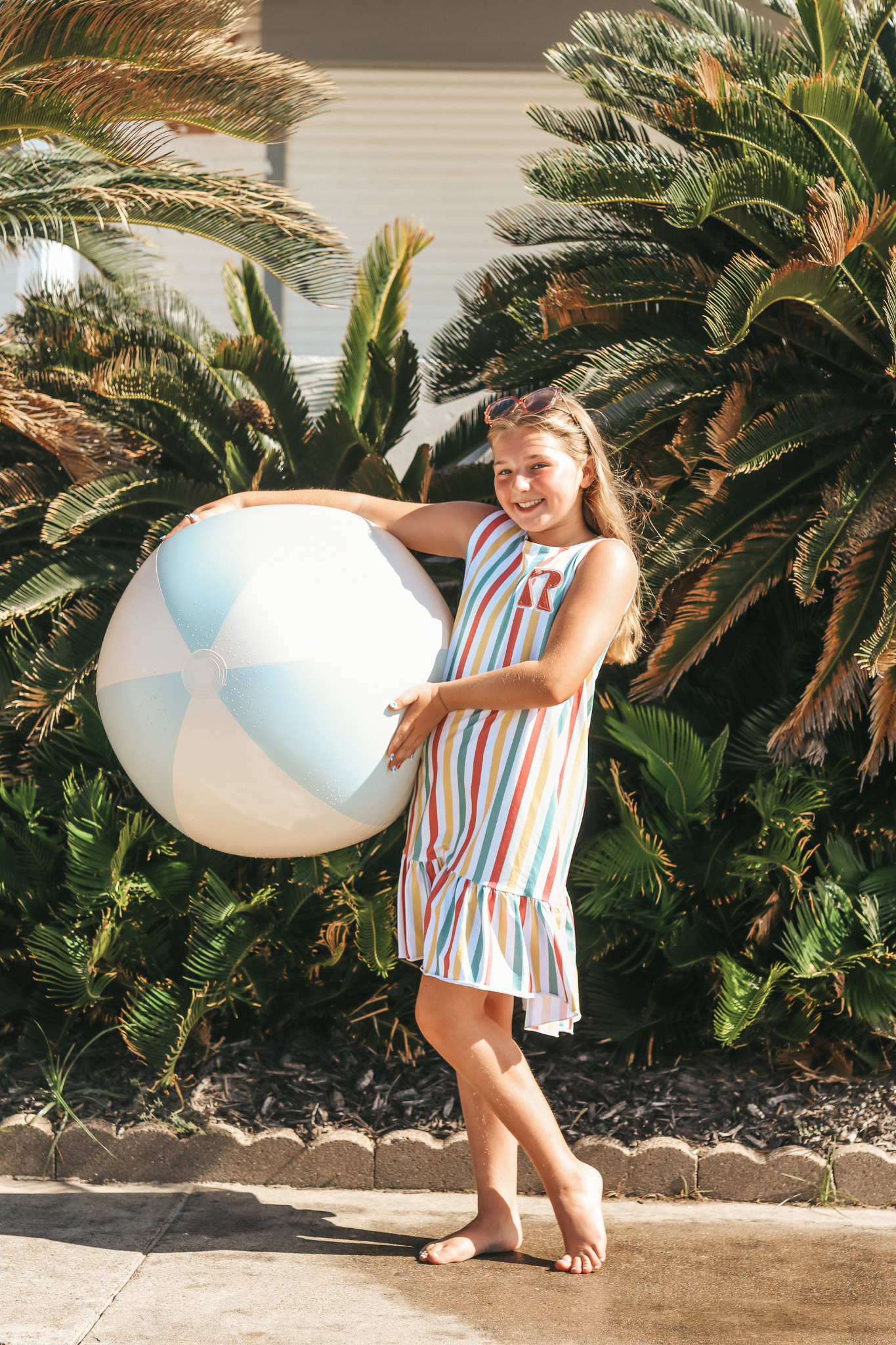 Retro Summer Stripe Sundress