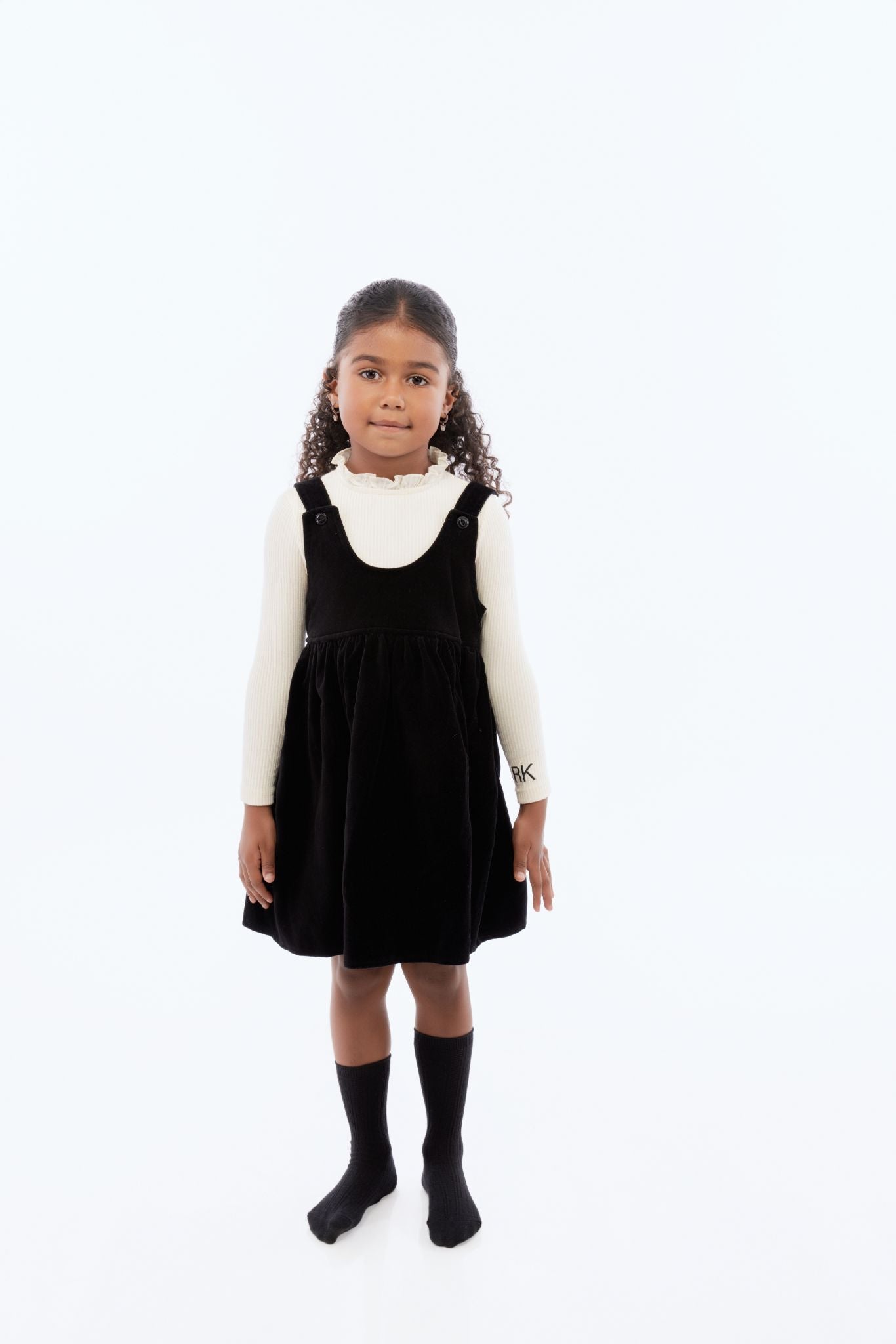 Vivienne Girls Velvet Dress