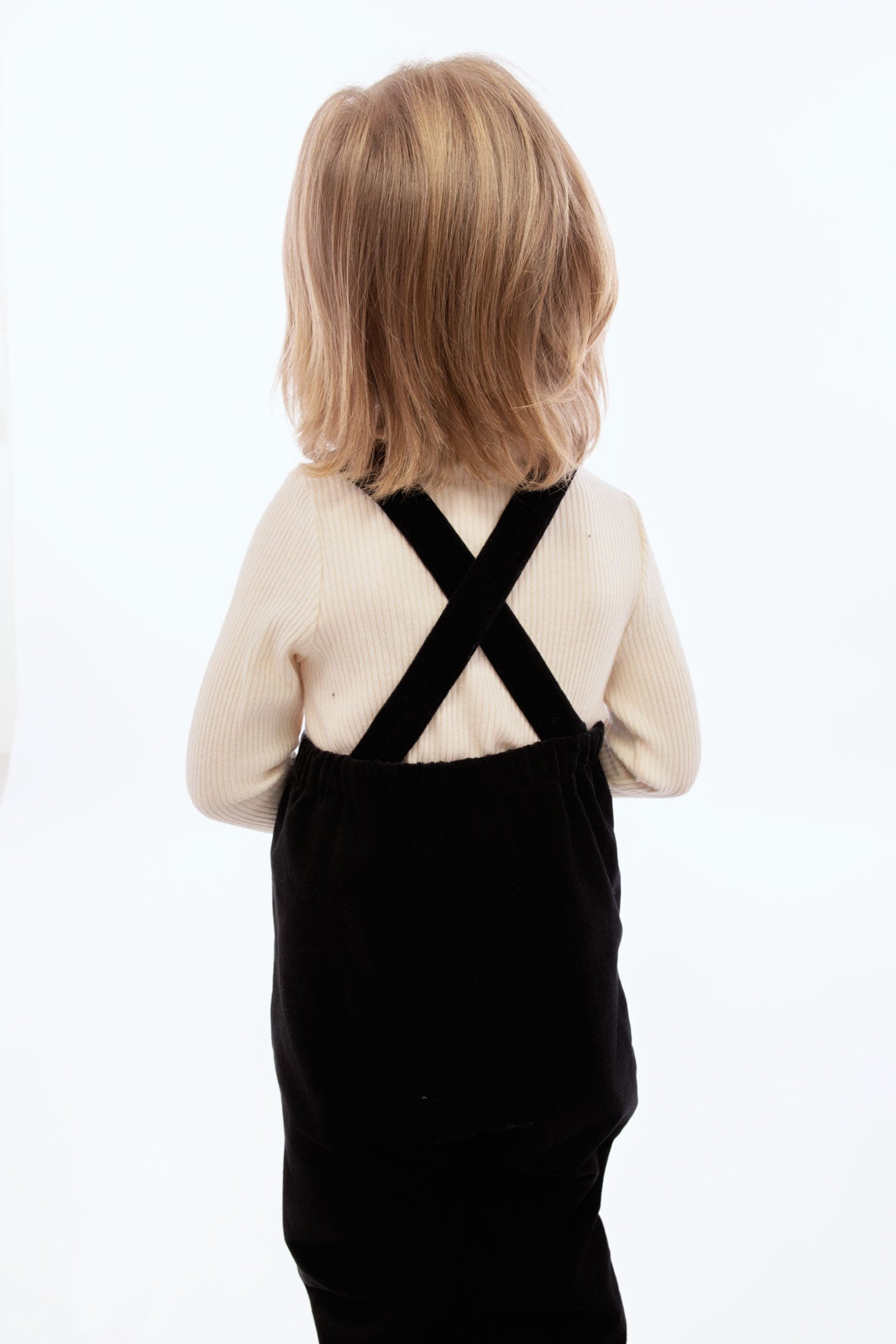 Vince Boys Velvet Overall Pants