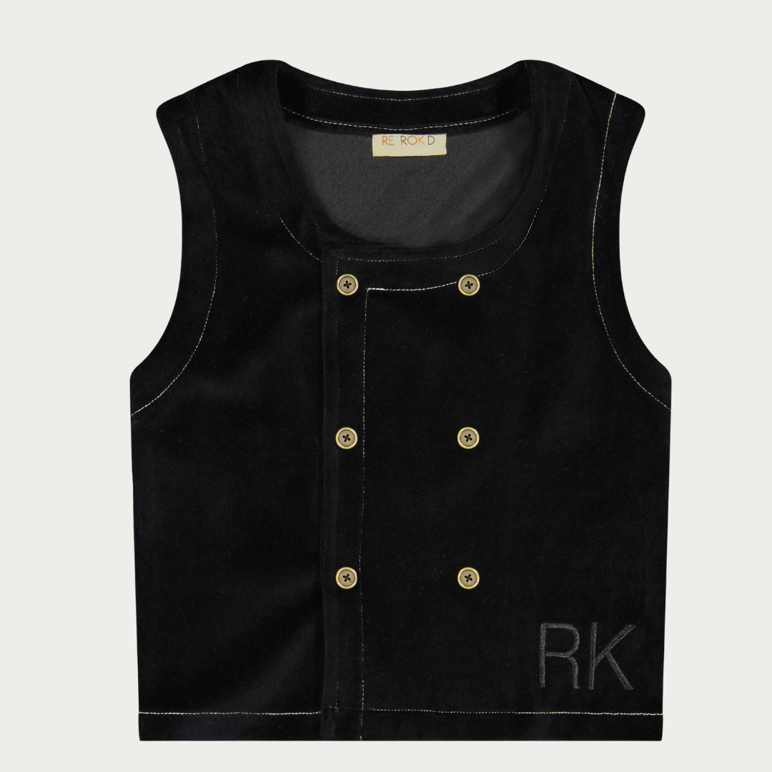 Vince Boys Velvet Vest