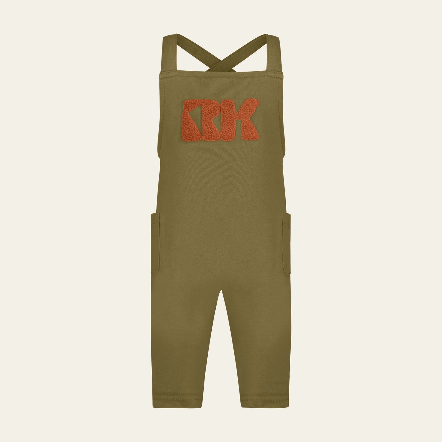 Sherpa Logo Baby Overalls