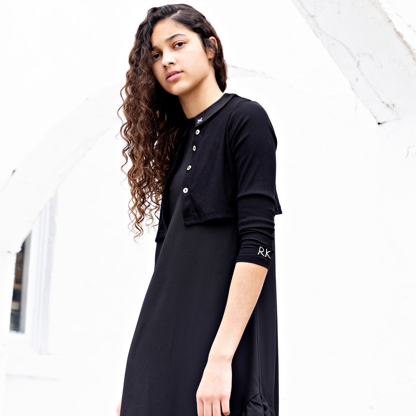 Emery Ribbed Cropped Cardigan