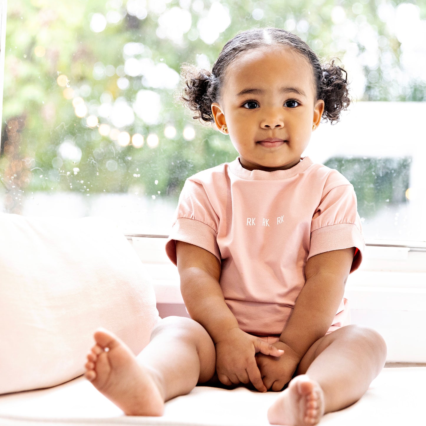 Hollis RK Logo Baby Tee Set (Tshirt + Shorts)