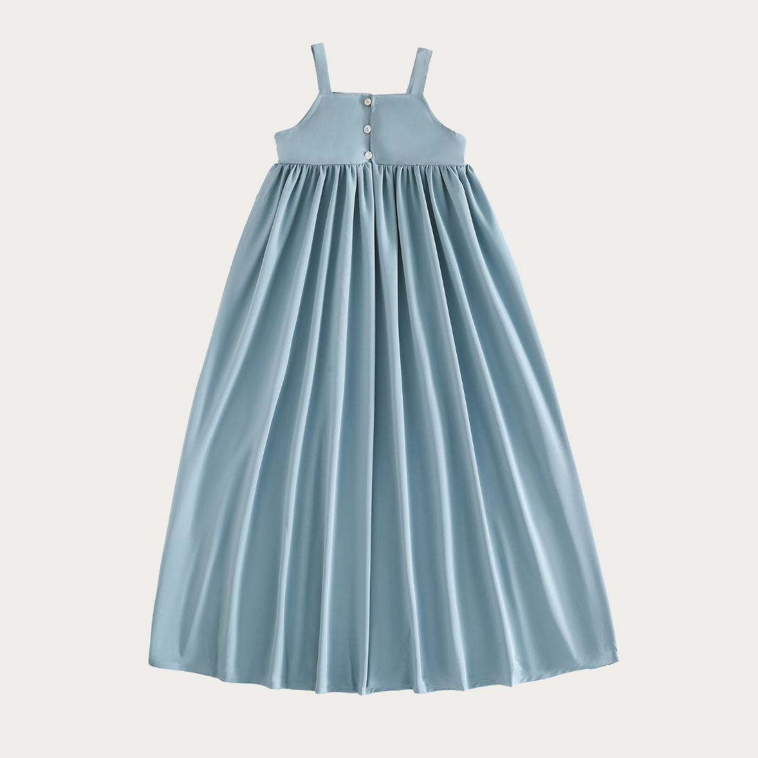 sachin and babi light blue dress Emery Maxi Jumper Dress – RetroKid