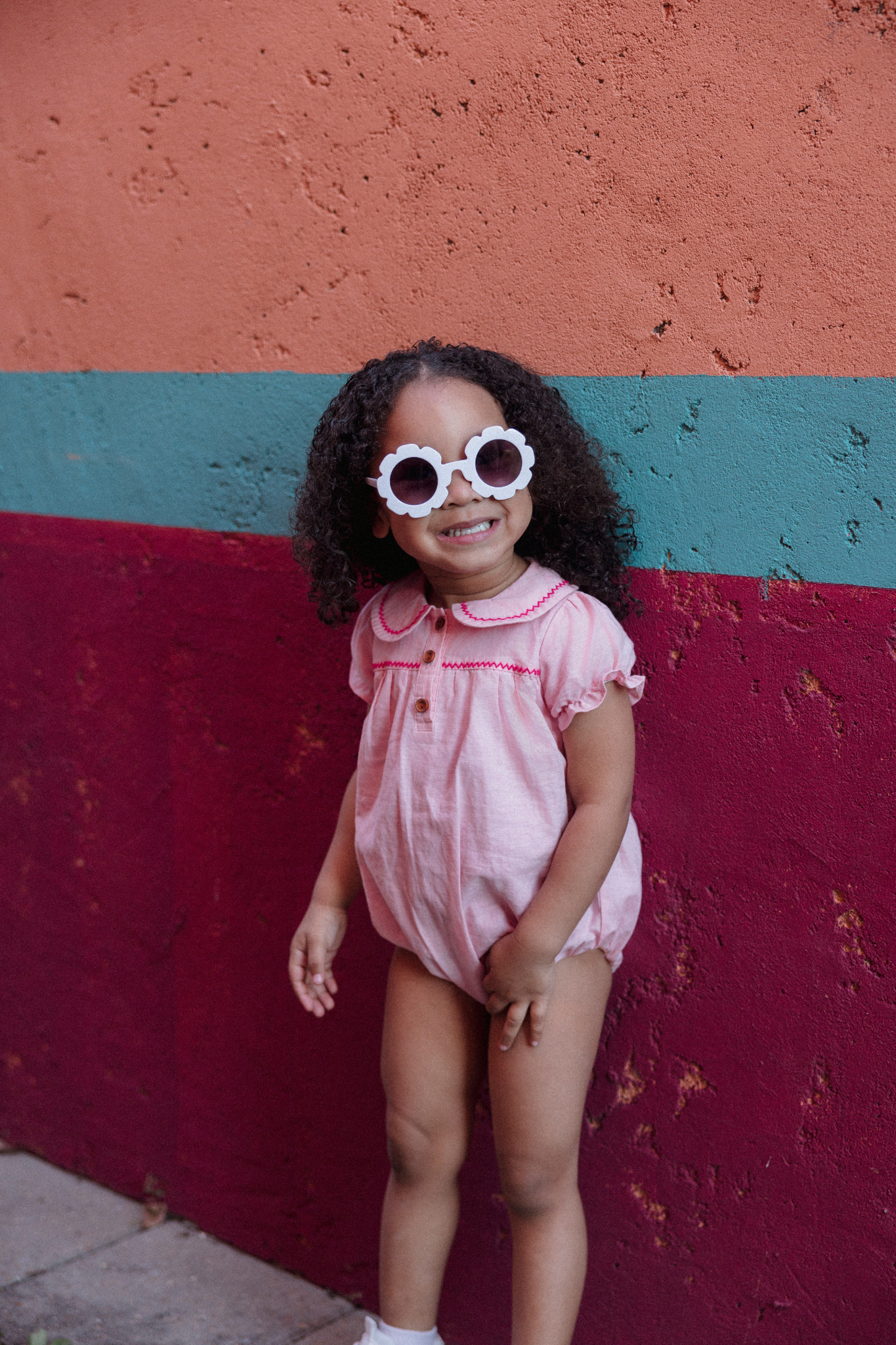 Lila Ric Rac Romper