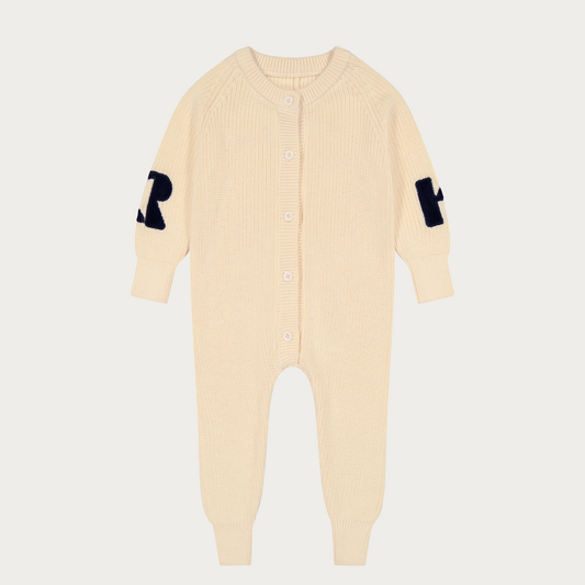Winter Knit Baby Jumpsuit