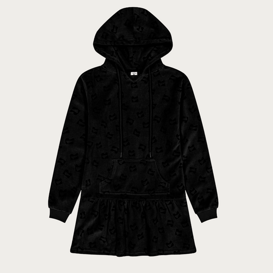 Little remix velour hoodie sales