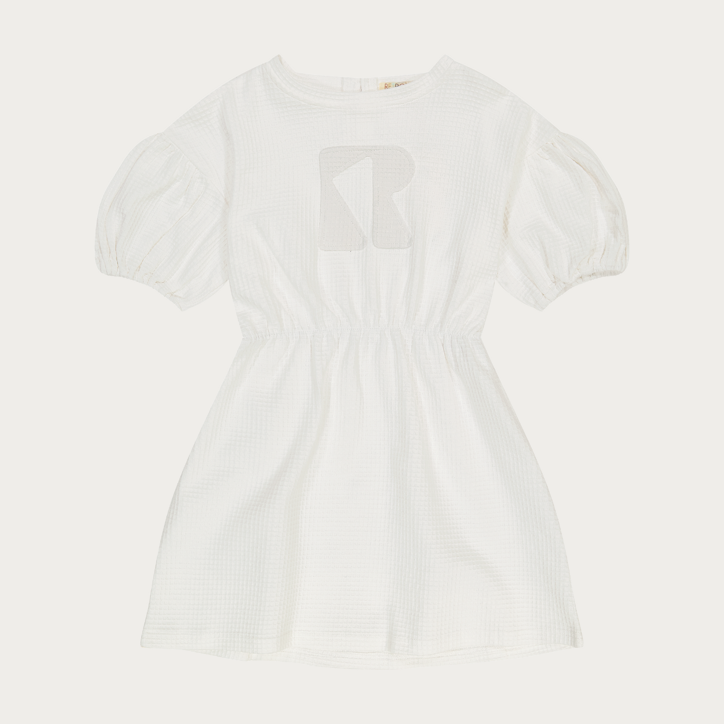 Waffle Cinch Waist Dress