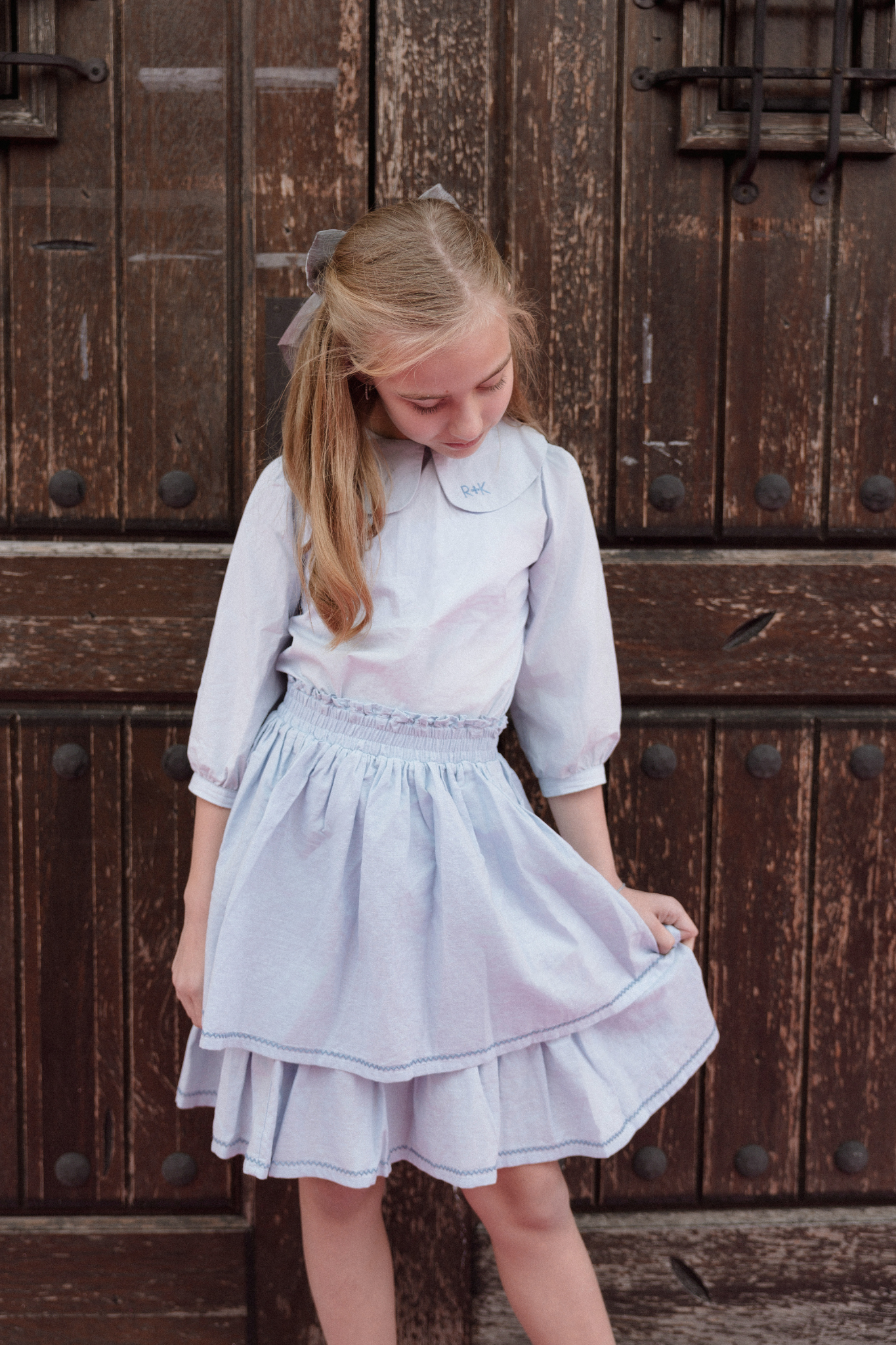 Lila Ric Rac Layered Skirt