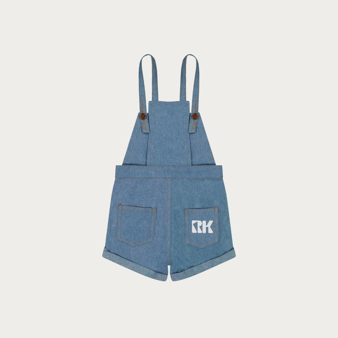 Hollis Denim Baby Overalls