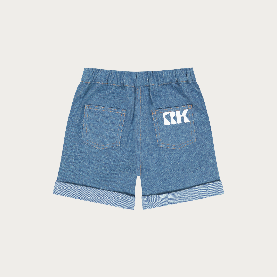 Hollis Denim Boy Short Pants