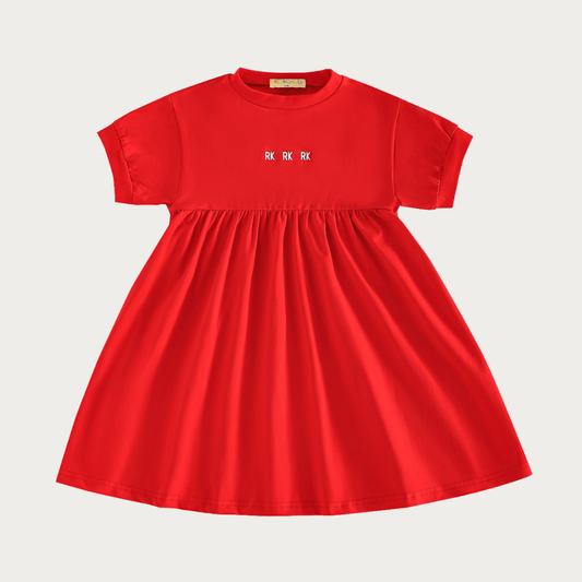Hollis RK Logo Hi-Waist Tshirt Dress
