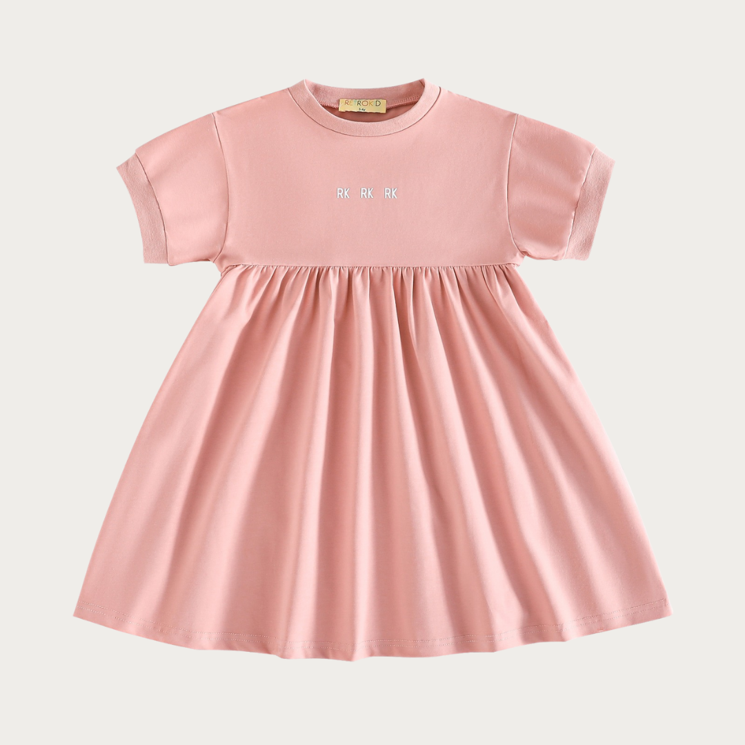Hollis RK Logo Hi-Waist Tshirt Dress