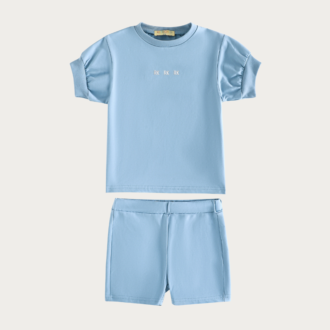Hollis RK Logo Baby Tee Set (Tshirt + Shorts)