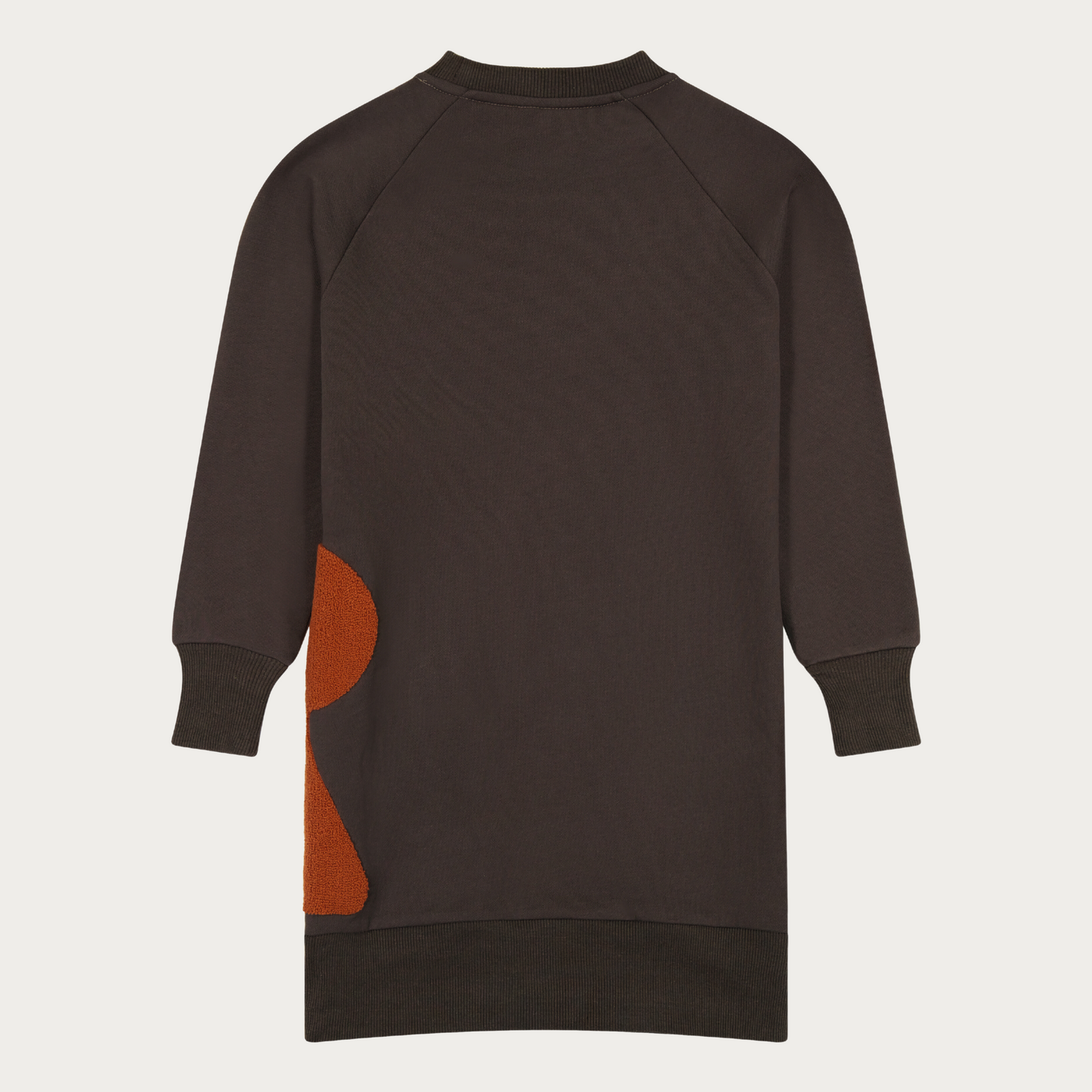 Fuzz Logo Sweatshirt Dress