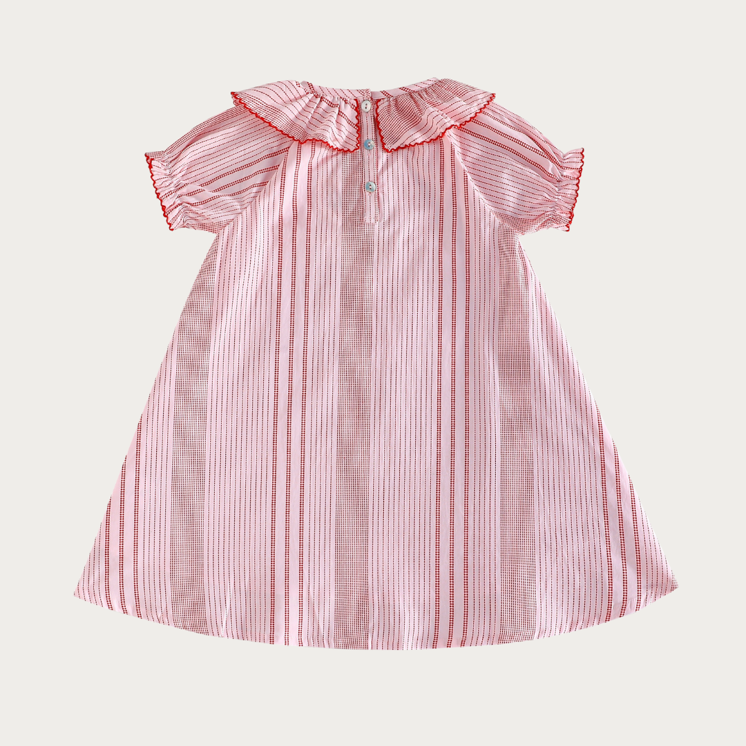 Rosie Cotton Printed Dress Short Sleeve
