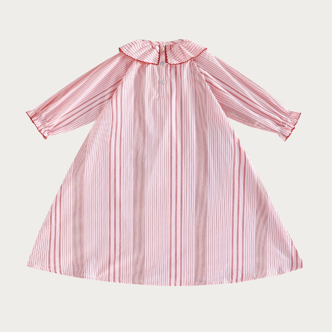 Rosie Cotton Printed Dress Longer Sleeve