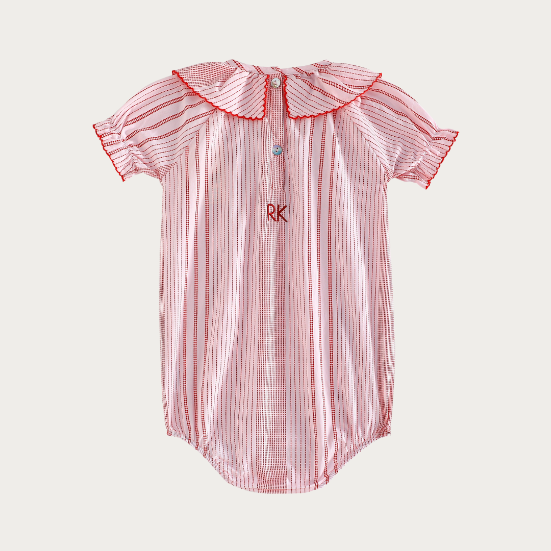 Rosie Cotton Printed Baby Girl Romper