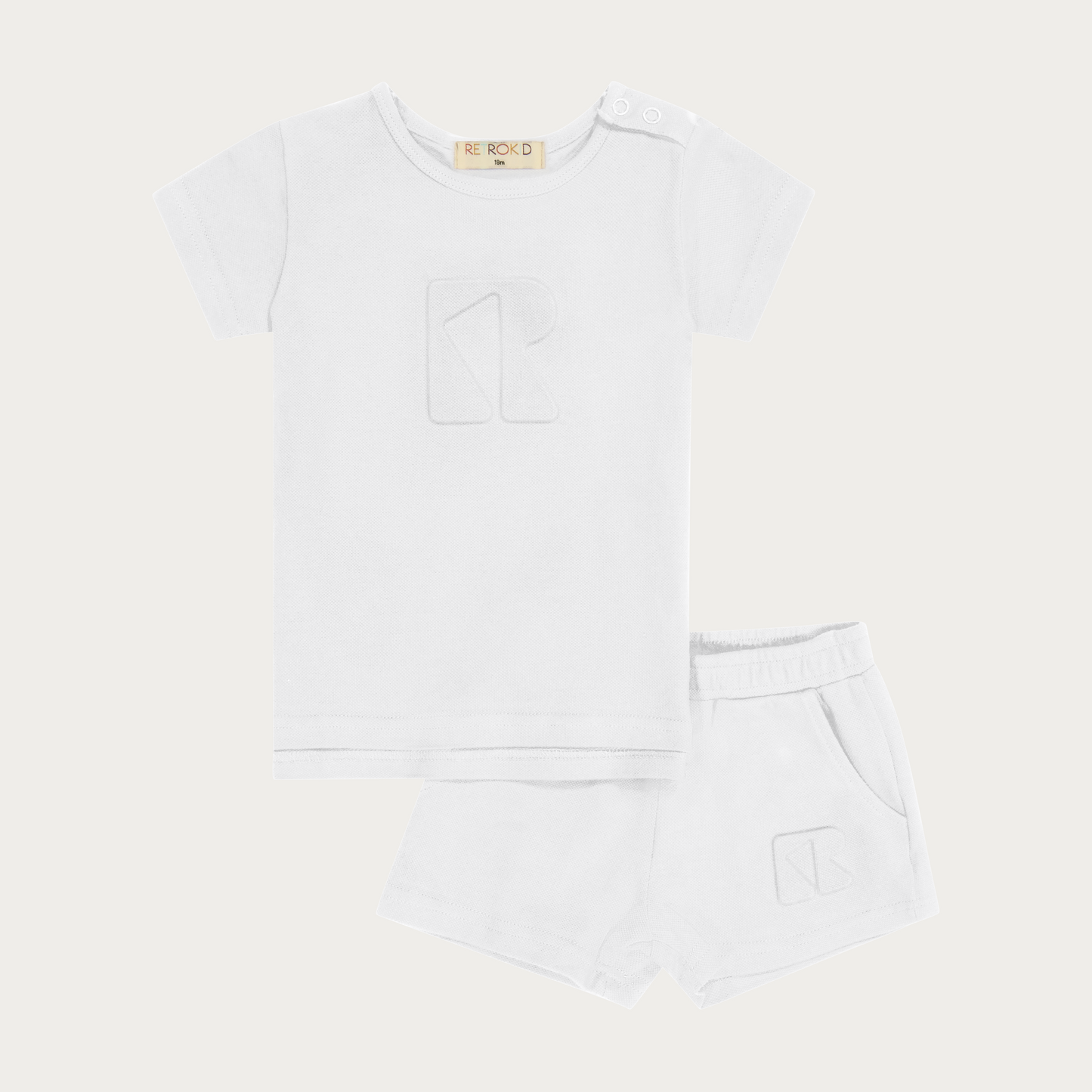 Harper Pique Baby Set (Tee + Shorts)