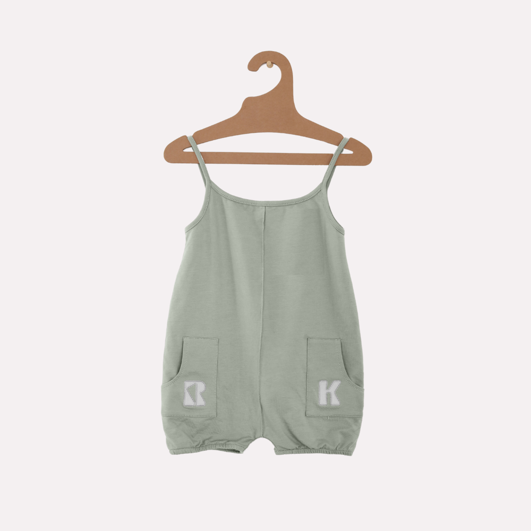 Mia French Terry Strap Romper