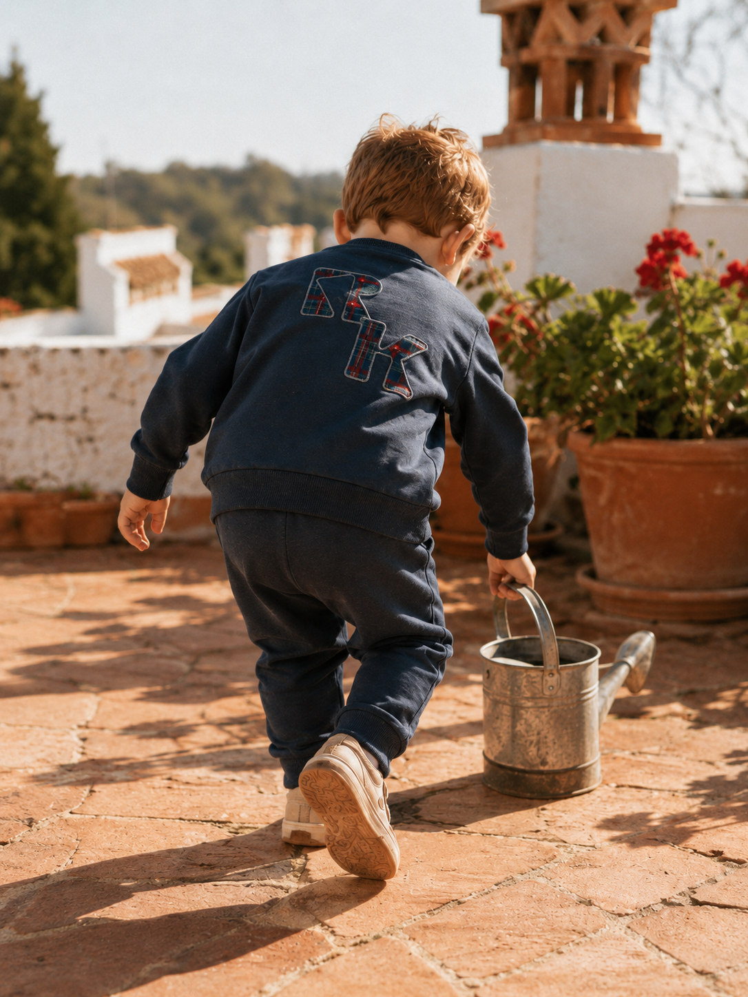 Arden Scuba Baby Boy Sweat Set