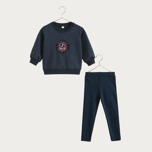 Arden Scuba Baby Boy Sweat Set