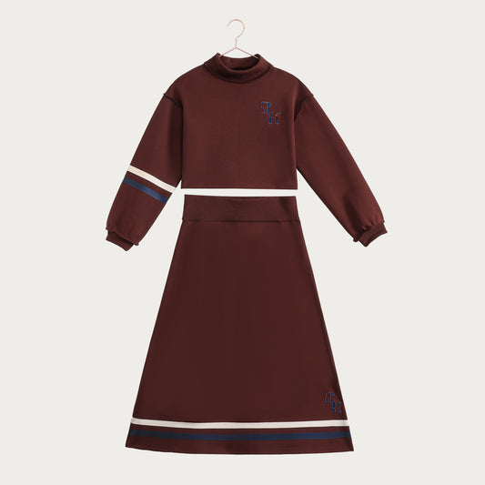 Arden Scuba Crop Top & Skirt Teen Set