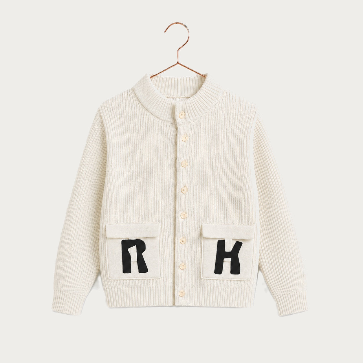 Arthur Knit Sweater with Pocket Logo