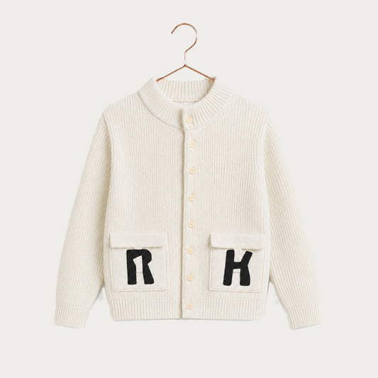 Arthur Knit Sweater with Pocket Logo