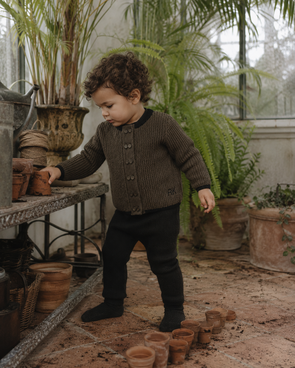 Lucas Baby Boy Knit Cardigan Sweater