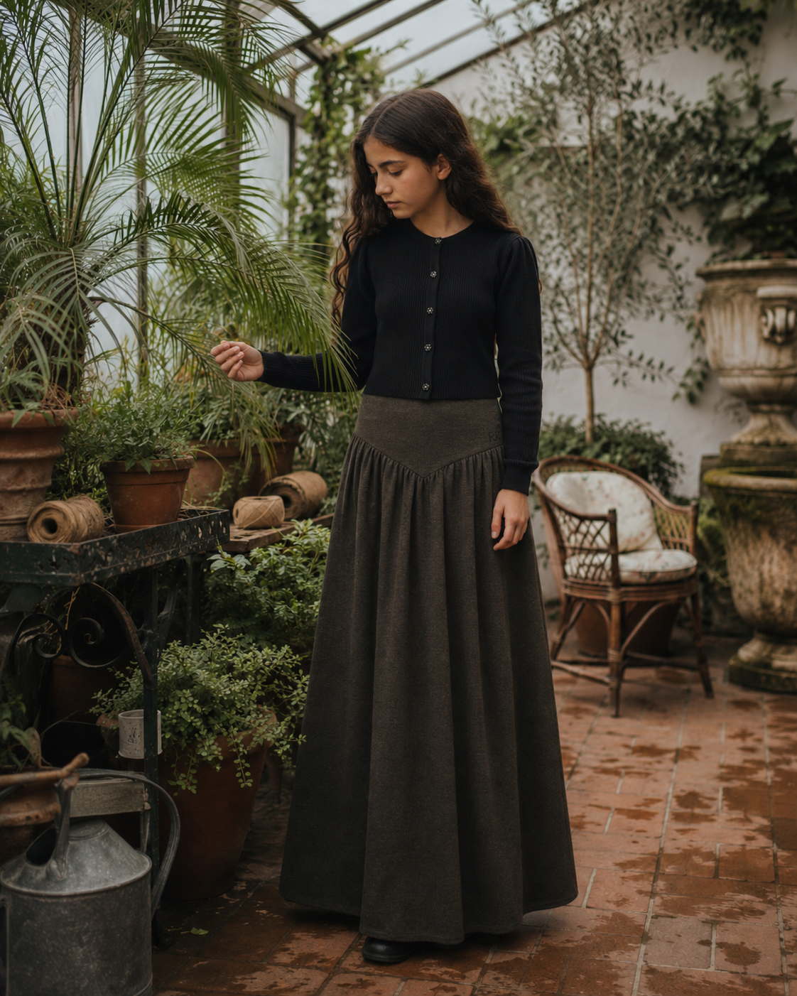 Camille Teen Cropped Cardigan