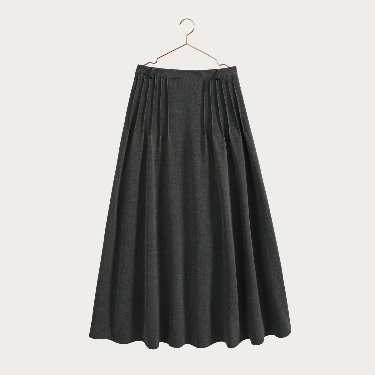 Emerson Gathered Pleats Maxi Skirt