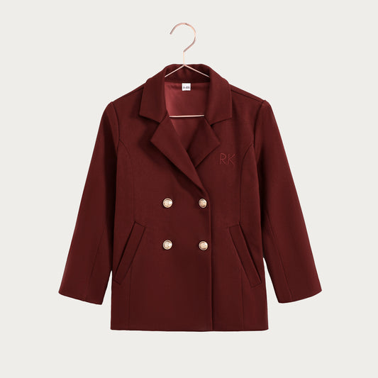 Emerson Jacket (Girls) - Burgundy