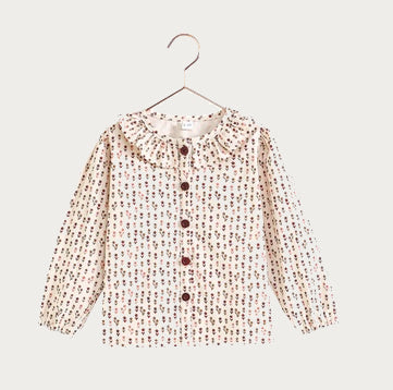 Emerson Printed Collared Shirt - Floral Print