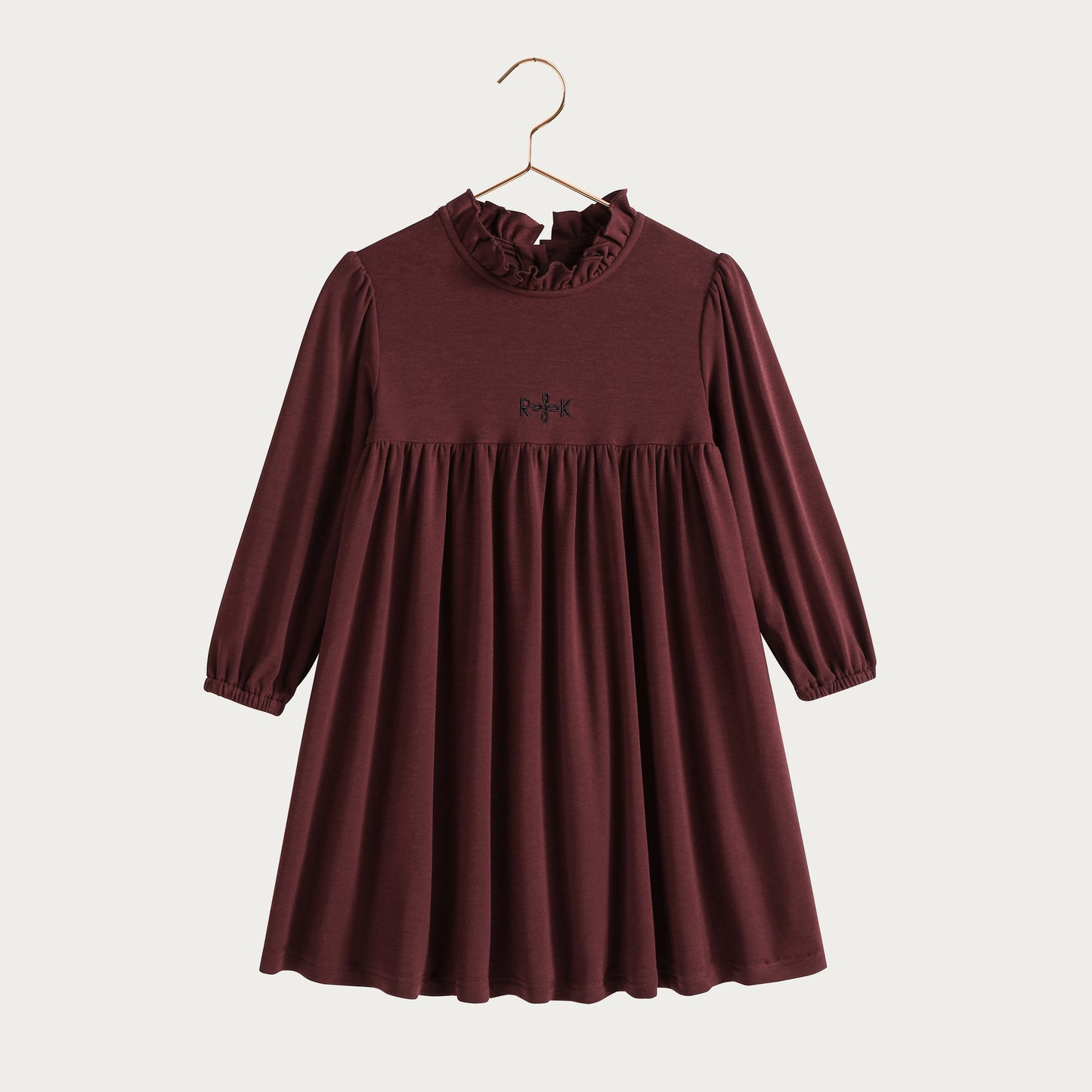 Isla Short Soft Sweater Dress - Burgundy