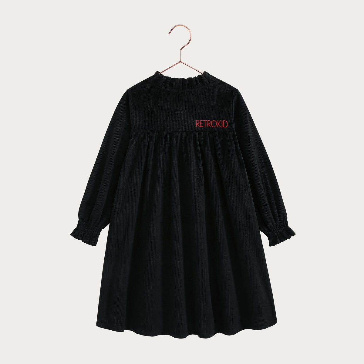Isla Short Velvet Ribbed Dress