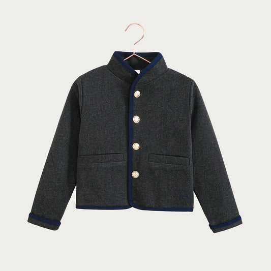 Lucas Gold Button Jacket