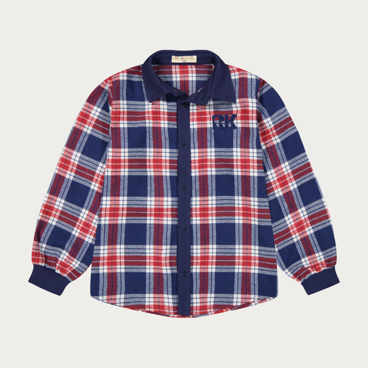 Miles Boys Plaid Shirt